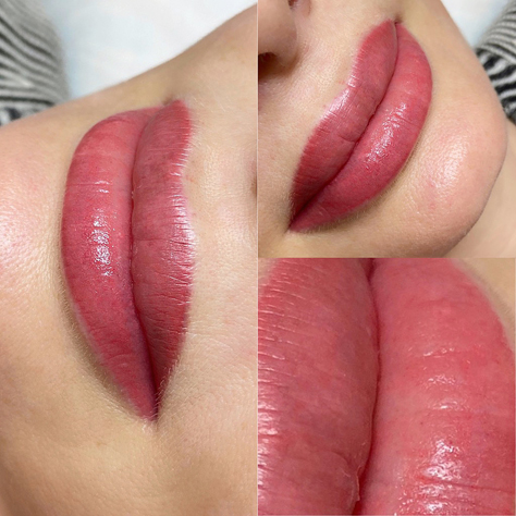 Перманентный макияж губ, фото 5, январь 2021